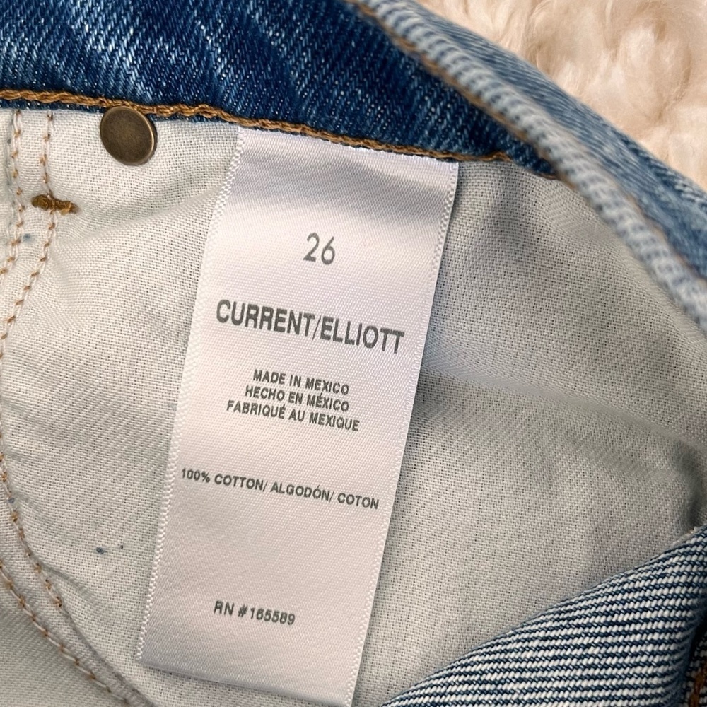NWT: Current/Elliott The Boyfriend Jeans Original Fit - Picture 6 of 11
